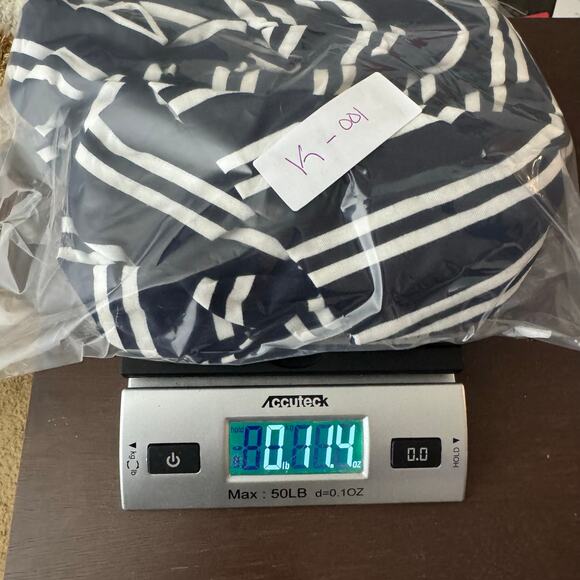 Maeve Anthropologie Striped Turtleneck Swing Dress‎ Women’s SP Blue Long Sleeve - Picture 10 of 10